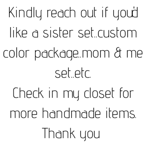 Hand Crafted Mom & Me Mini Spa Set Girl Toddler Wash Cloth 2T 3T 4T Cute - Picture 12 of 12